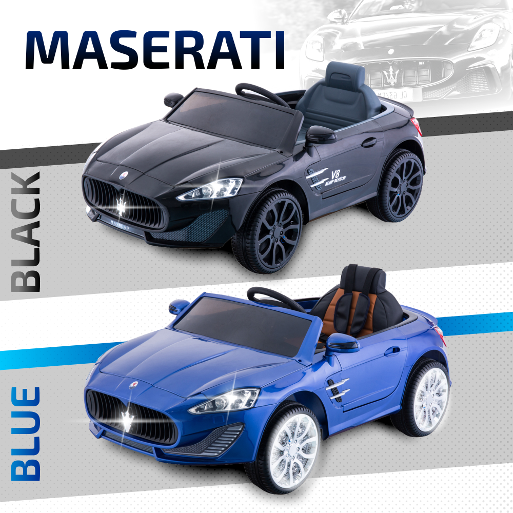 Ride On Car Maserati Ghibli Electric 12v Car with Remote Controle