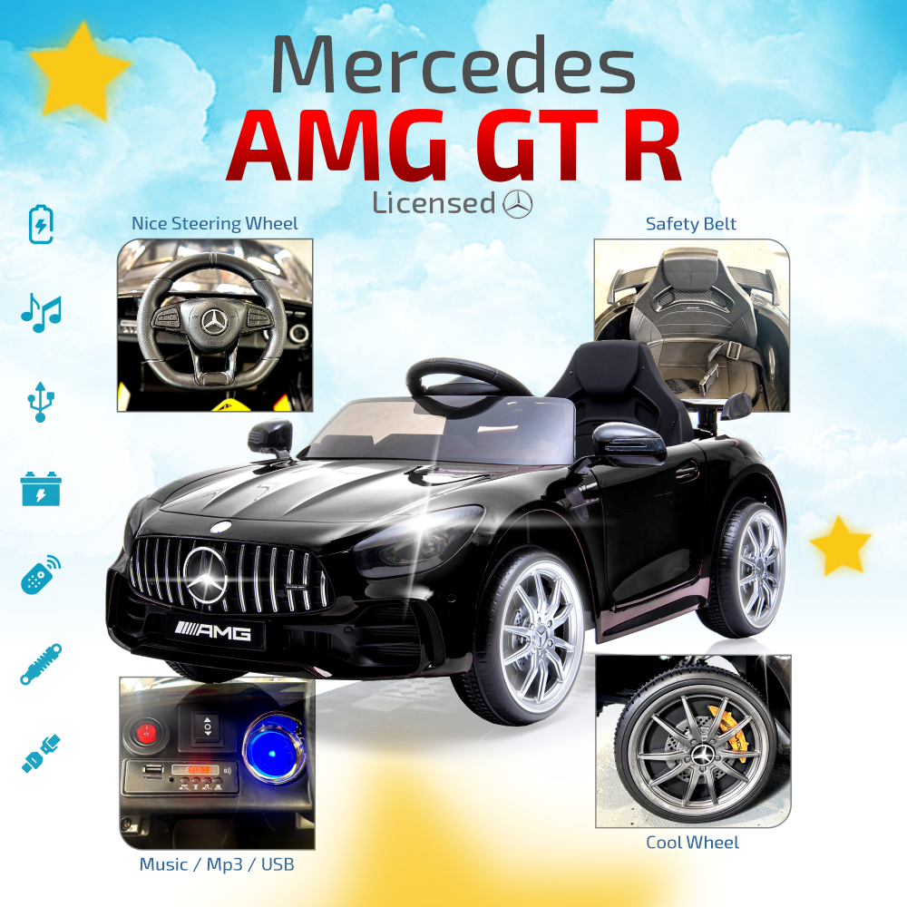 Ride On Mercedes Benz Electric 12v Car with remote controle